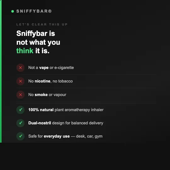 Sniffybar Nasal Stick 3